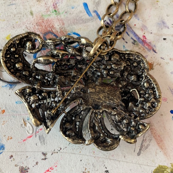 Fabulous Broach Necklace!!!! WoZers;) from Janky Jewlery Line Brandi C Art - Picture 2 of 5